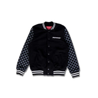 Niño / Niña  - Checkered Grey Varsity