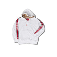 Ragazzo/a - Shark Zip Felpa White