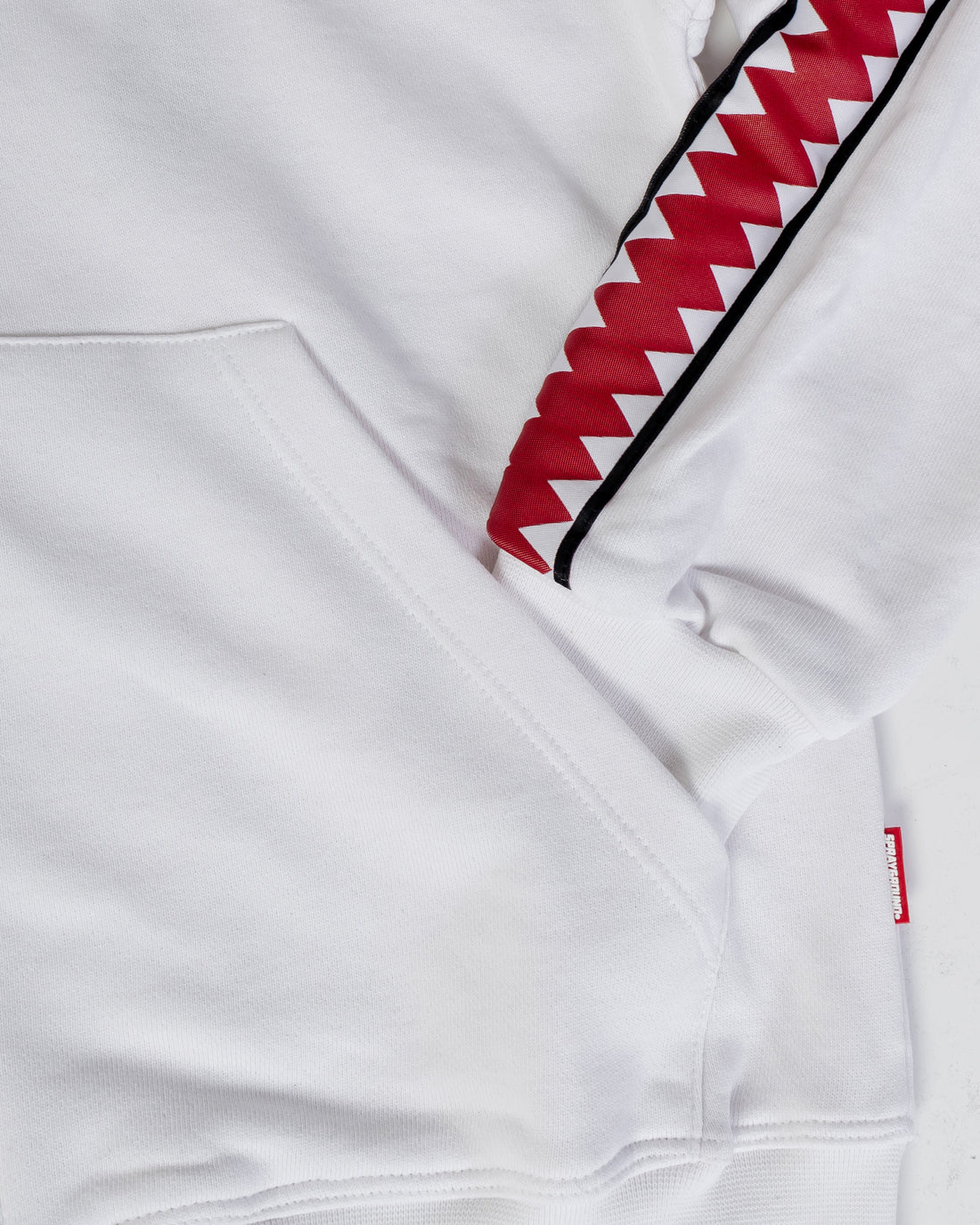 Ragazzo/a - Shark Zip Felpa White