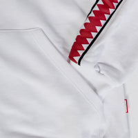 Ragazzo/a - Shark Zip Felpa White