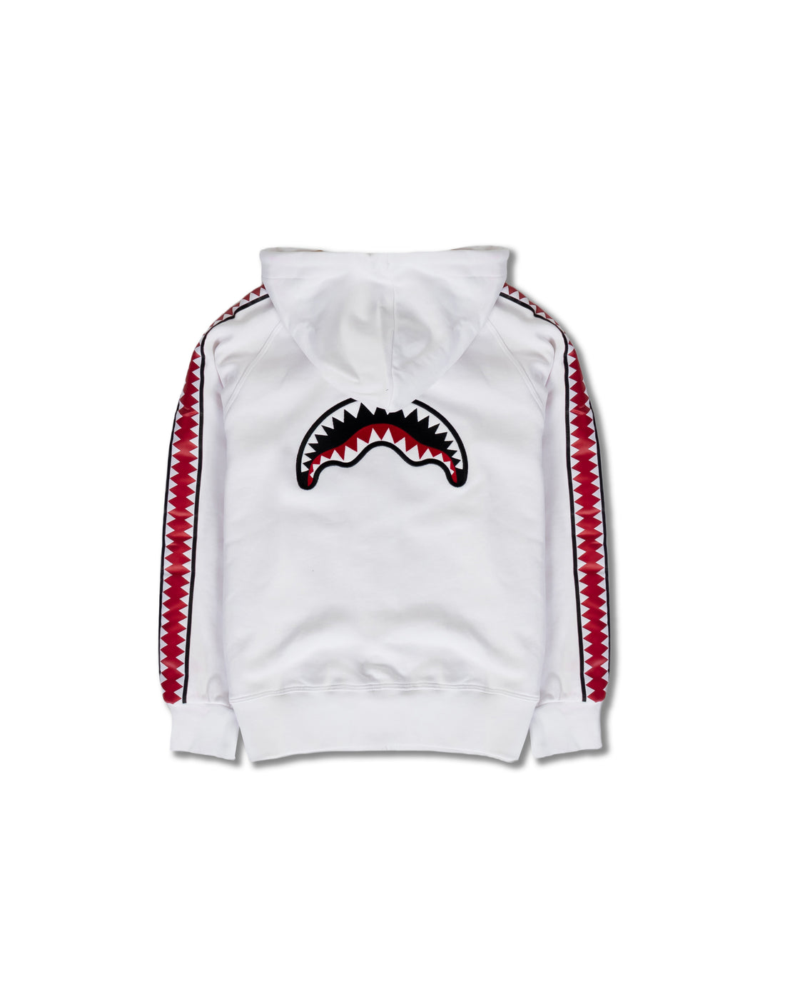 Ragazzo/a - Shark Zip Felpa White