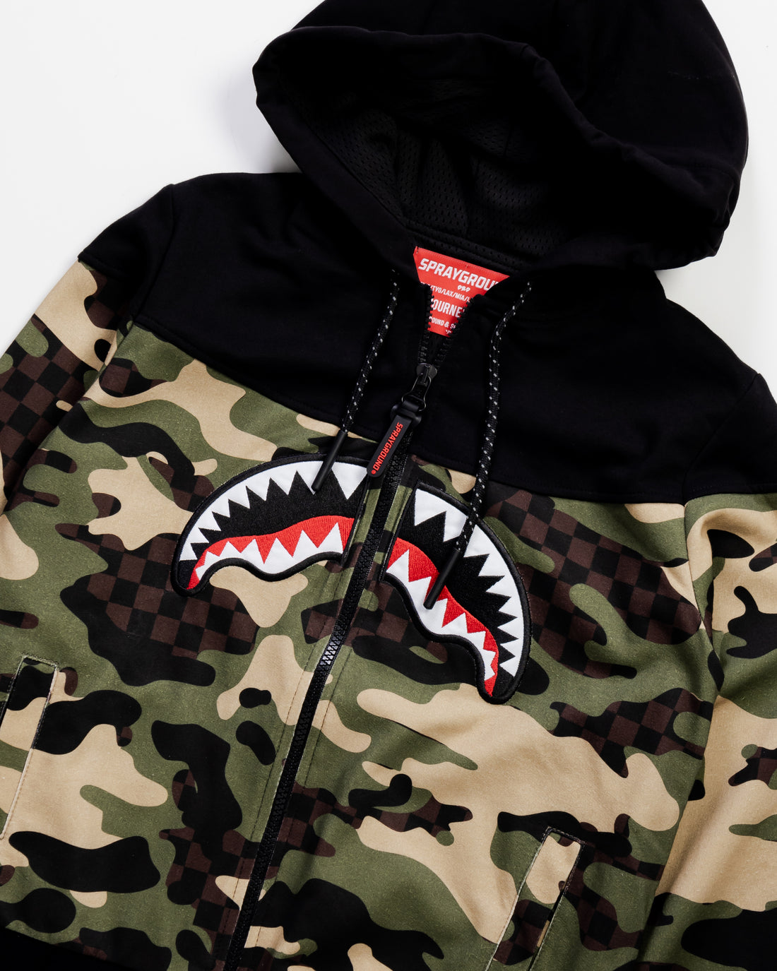 Niño / Niña  - Camo Zip Crew