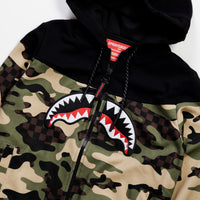 Niño / Niña  - Camo Zip Crew