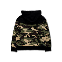 Niño / Niña  - Camo Zip Crew