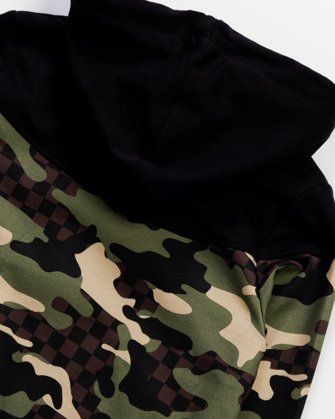 Niño / Niña  - Camo Zip Crew