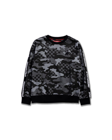 Garçon/Fille - Sweatshirts Sprayground 3 AM LOGO BAND SWEATER Noir