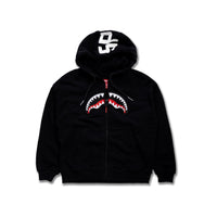 Niño / Niña  - Banner Logo Hoodie  Black