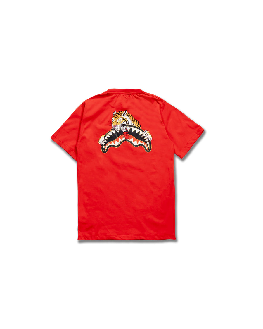 Youth - Sprayground T-shirt TIGER T-SHIRT RED Red