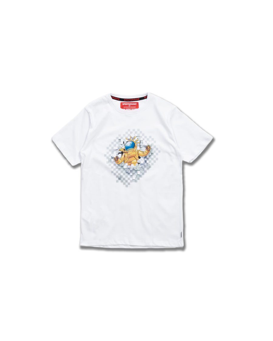 Niño / Niña  - Camiseta Sprayground THE BREAKOUT T-SHIRT Blanco