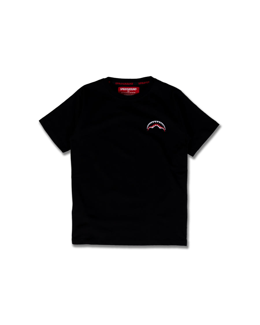 Youth - Sprayground T-shirt TIGER T-SHIRT BLACK Black
