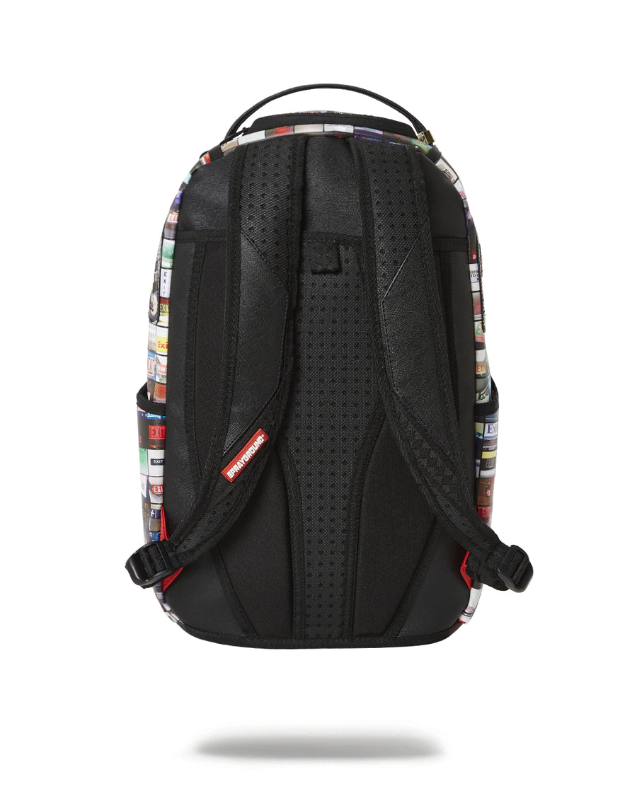 Sprayground Backpack EXIT SIGN BACKPACK   Black