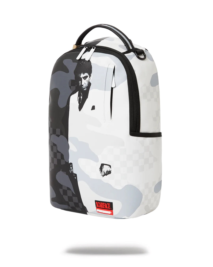 Sprayground Backpack SCARFACE BACKPACK   White