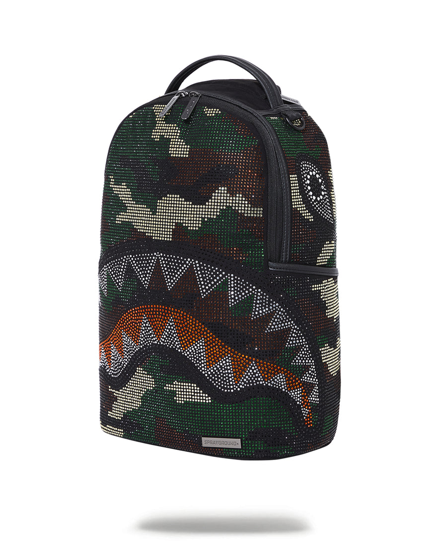 Sprayground Backpack TRINITY CAMO DLX BACKPACK   Green