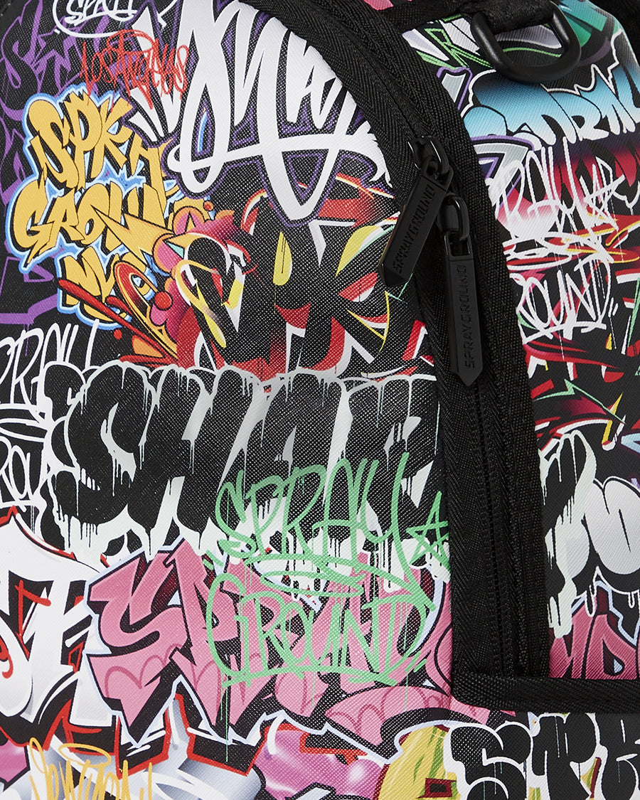 Sprayground Backpack HALF GRAFF 2 BACKPACK   Black