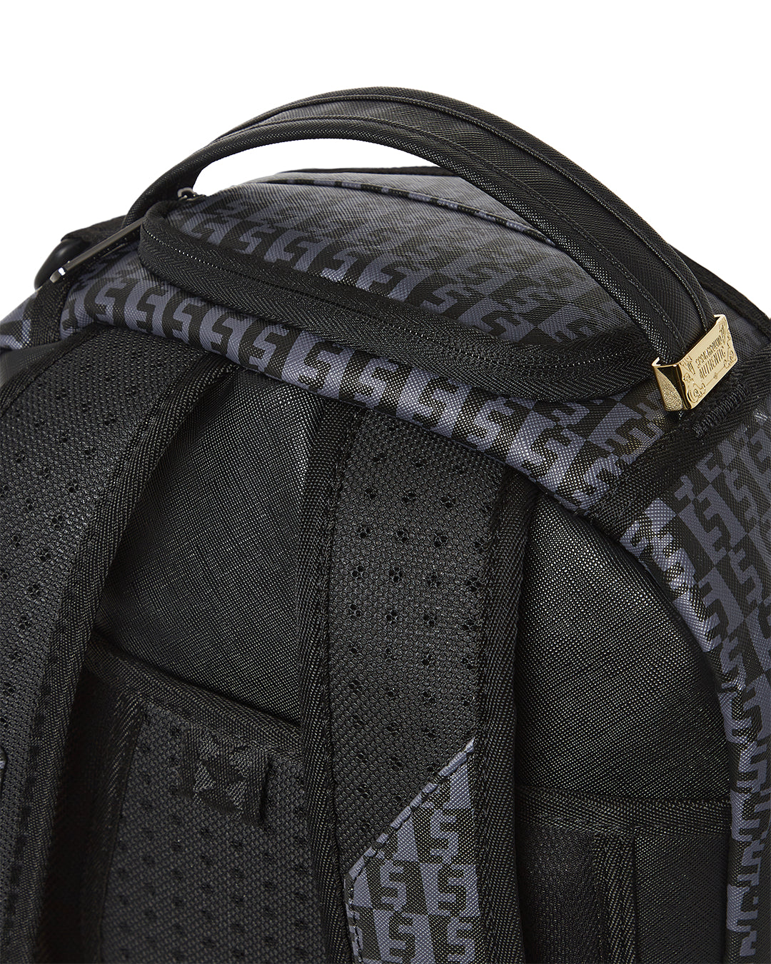 Money Check Grey Dlx Backpack