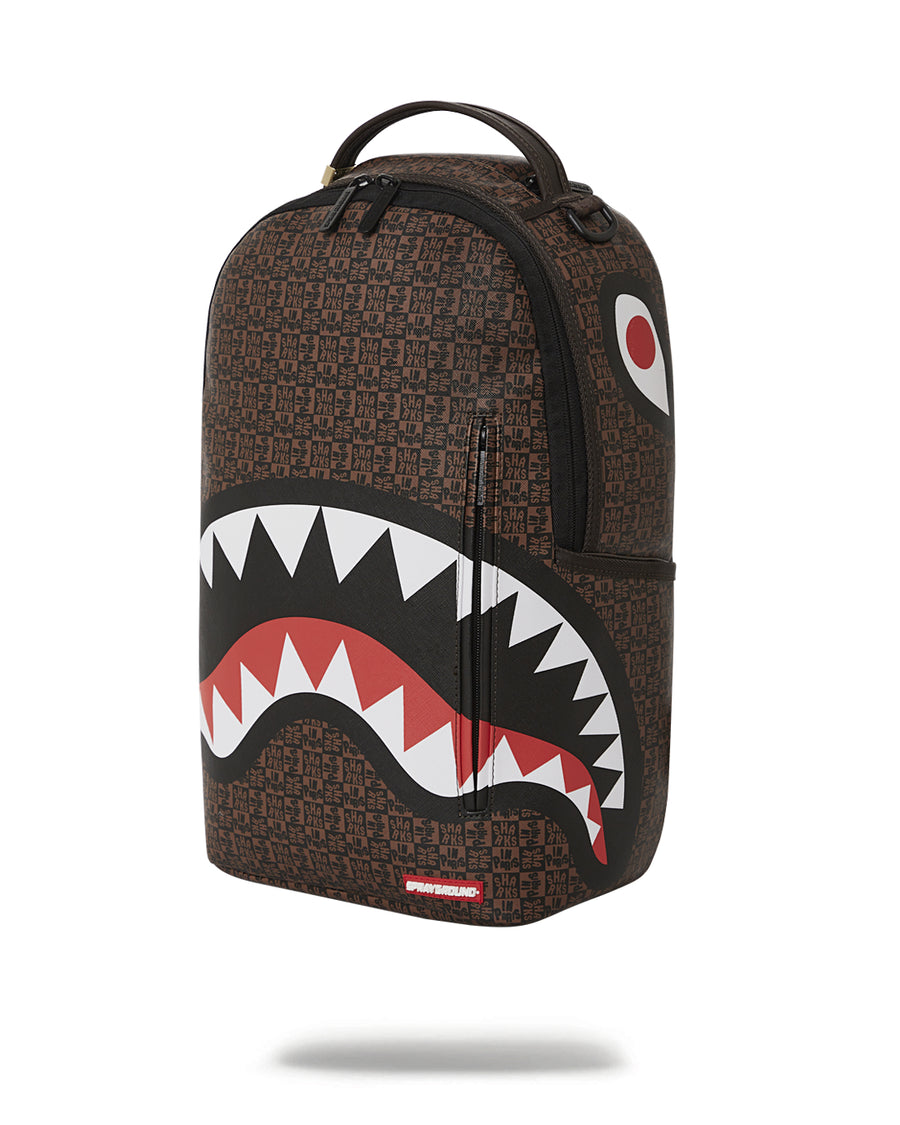 Sprayground Tagged Up Sharks In Paris Backpack