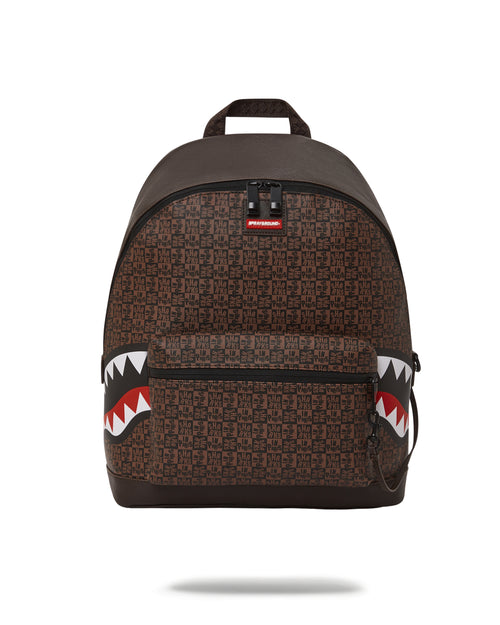 Sprayground Sharks In Paris Check Mens Backpack Brown 910B4957NSZ – Shoe  Palace