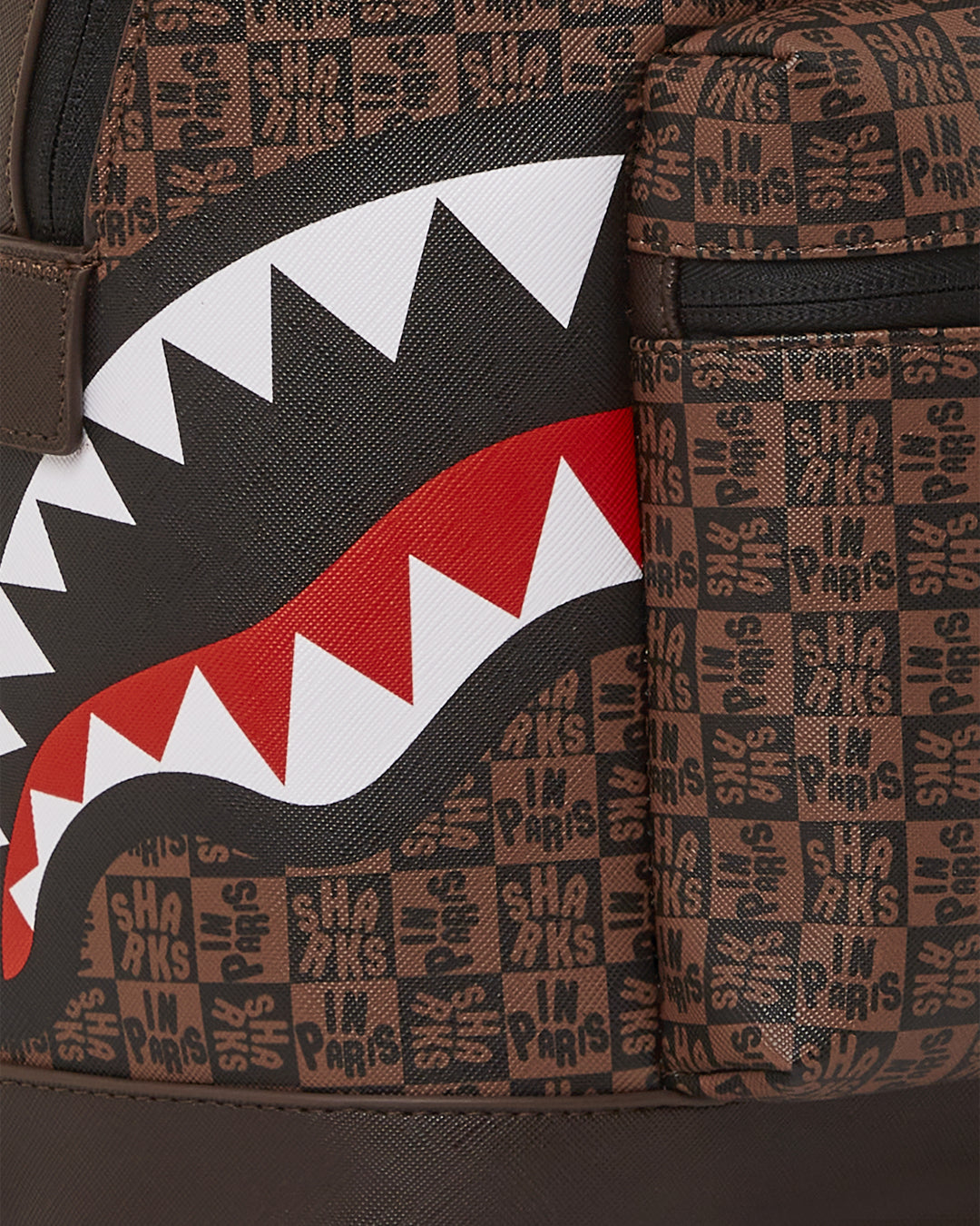 Sharks In Paris Check Emperorer Side Backpack  910b4960nsz