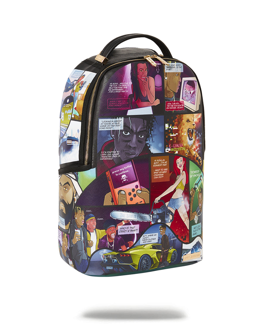 Sprayground Backpack SOULJA BOY COMIC BACKPACK  Multicolor