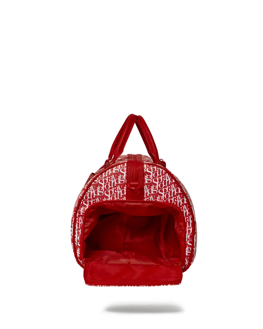 Sprayground Bag TRI SPLIT RED DUFFLE   Red