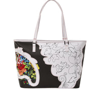 The Floral Cut Tote   910t4239nsz