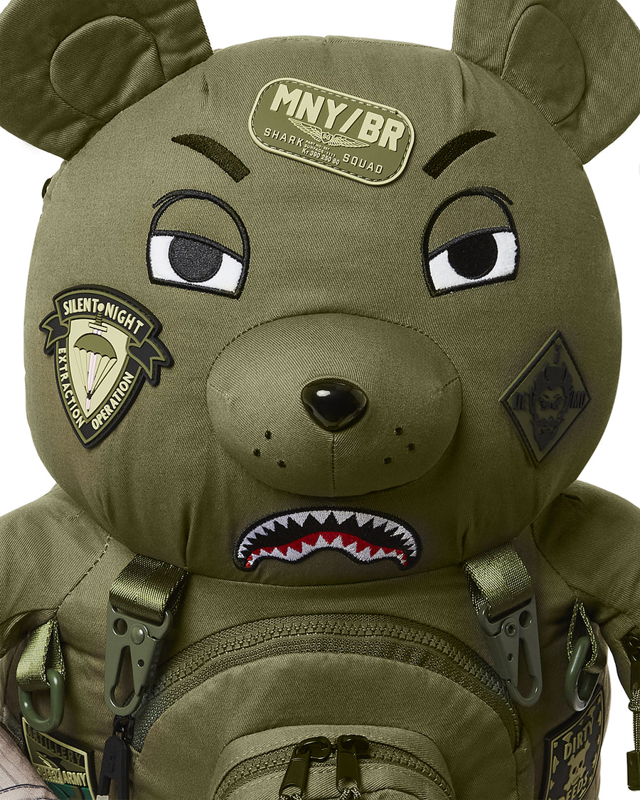 Sprayground Backpack SPECIAL OPS 3 BEAR BACKPACK Green
