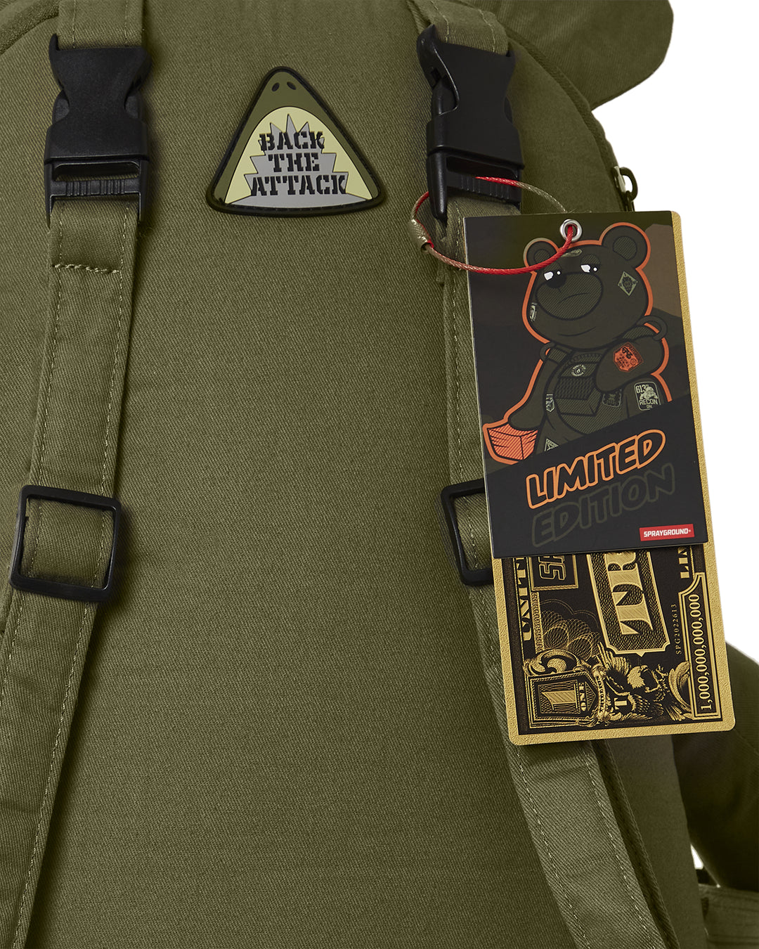 Special Ops 3 Bear Backpack