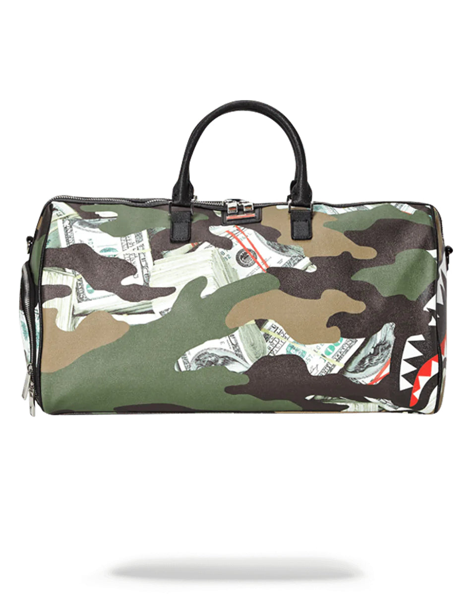 Camo Money Shark Duffle