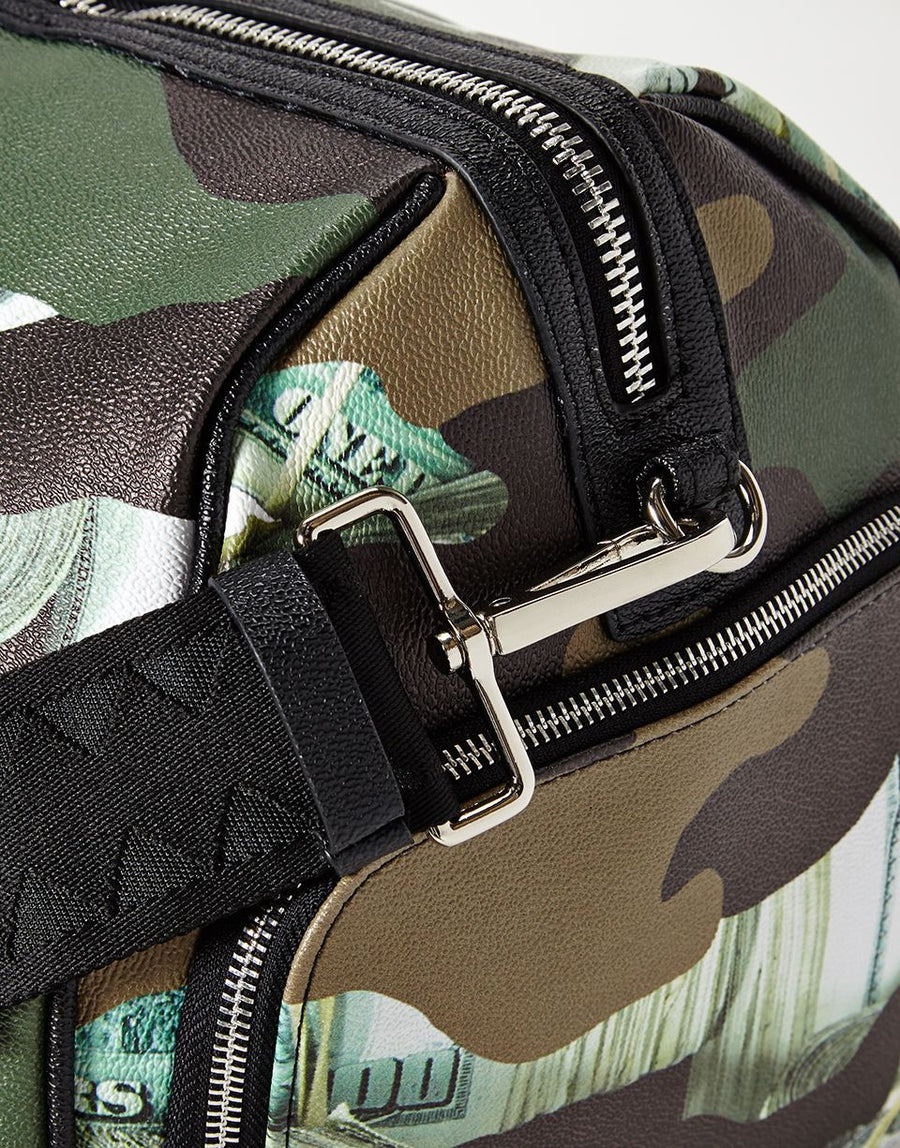 Borsone Sprayground CAMO MONEY SHARK DUFFLE Verde