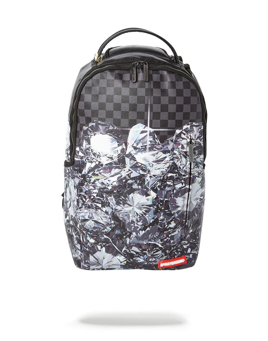 Mochila Sprayground TOO MANY KARATS Negro