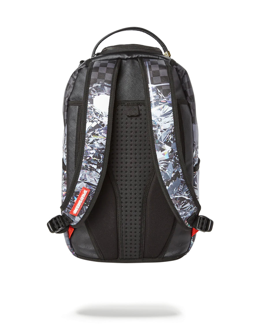 Sprayground Backpack TOO MANY KARATS Black