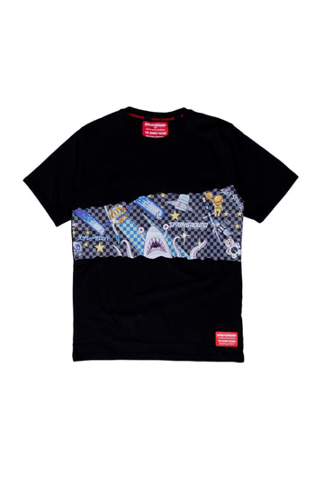 Garçon/Fille - T-shirt Sprayground ANDRE TOKIO BUBBLE V2 T-SHIRT YOUTH Noir