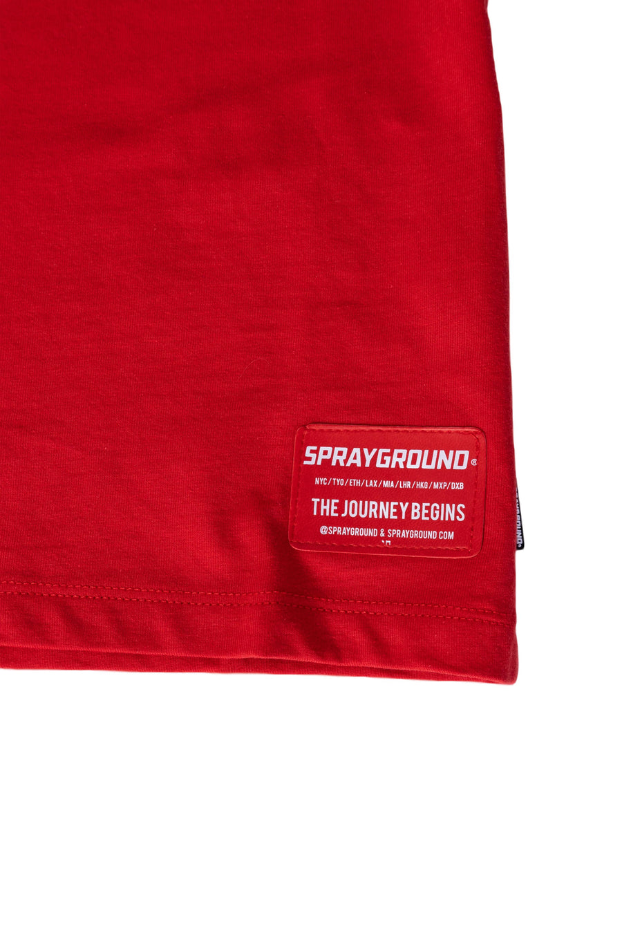 Niño / Niña  - Camiseta Sprayground BASKETBALL SMOOTH T-SHIRT YOUTH Rojo