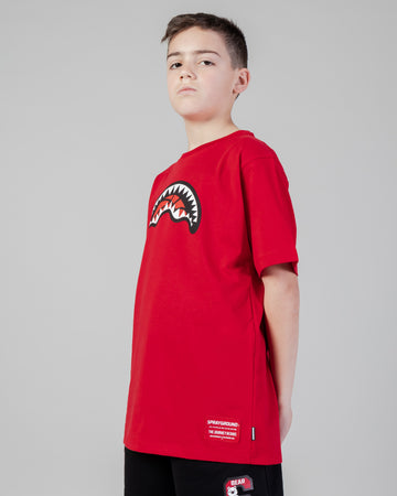 Garçon/Fille - T-shirt Sprayground BASKETBALL SMOOTH T-SHIRT YOUTH Rouge