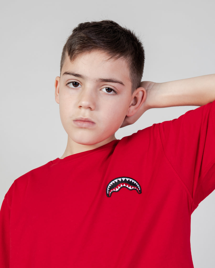 Garçon/Fille - T-shirt Sprayground SPRAYGROUND SCR T-SHIRT YOUTH Rouge