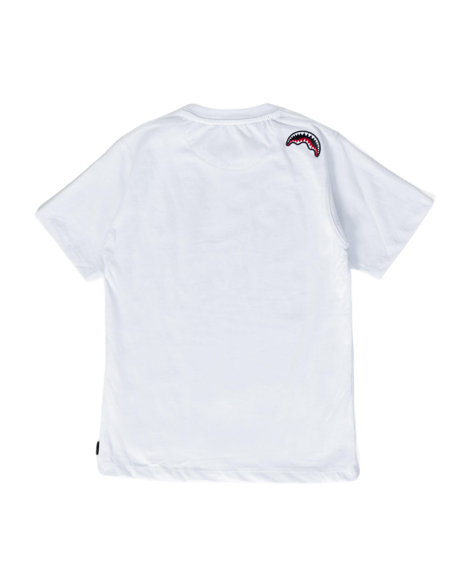 Garçon/Fille - T-shirt Sprayground CRASH SMOOTH NINJA T-SHIRT YOUTH Blanc