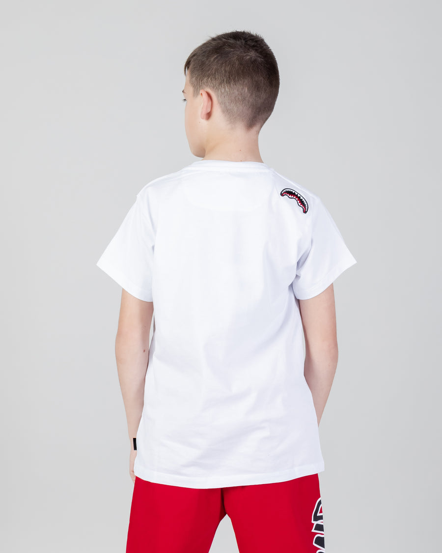 Niño / Niña  - Camiseta Sprayground CRASH SMOOTH NINJA T-SHIRT YOUTH Blanco