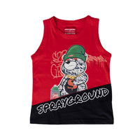 Garçon/fille - Bear Hangtag Tanktop Youth