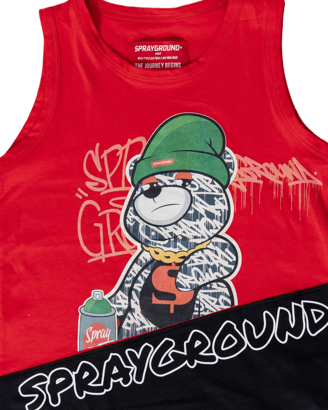 Garçon/fille - Bear Hangtag Tanktop Youth