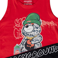 Garçon/fille - Bear Hangtag Tanktop Youth