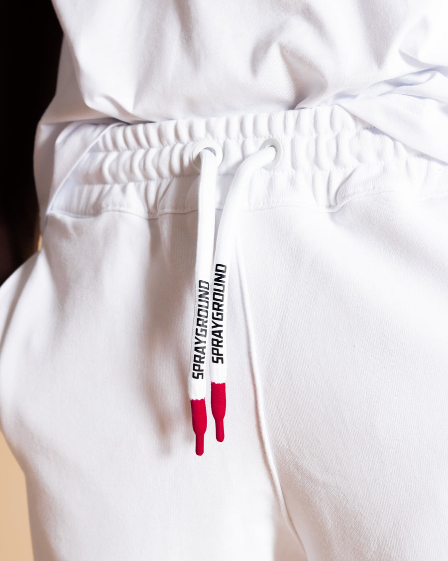 Pantaloni sportivi Sprayground ANDRE CAMO SPRAYGROUND PANTS Bianco
