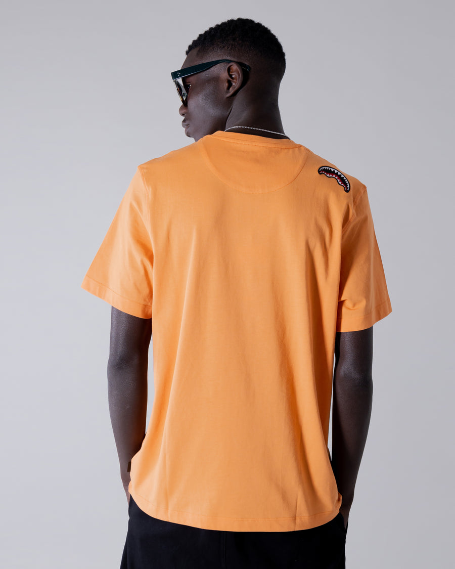 Sprayground T-shirt ANDRE CHECKERED Orange