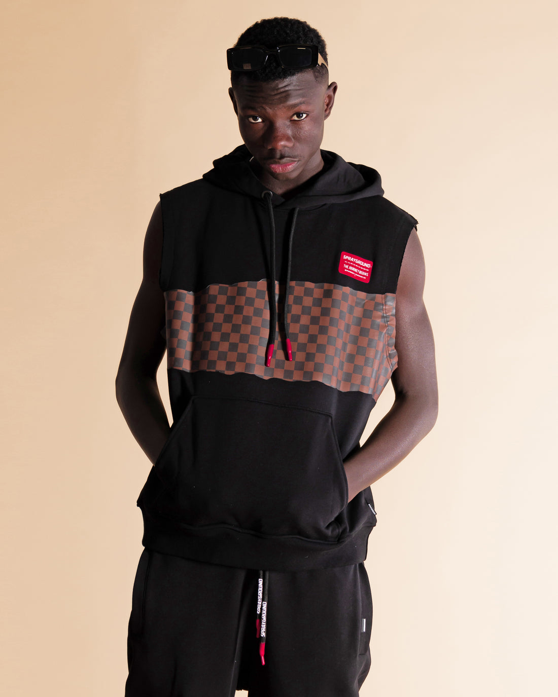 Andre Checkered Hoodie