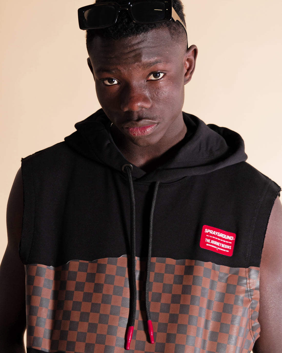 Andre Checkered Hoodie