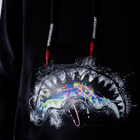 Splats Hoodie Black