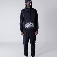 Splats Hoodie Black