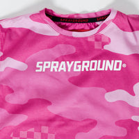 Ragazzo/a - Pink Camo Crop T-shirt