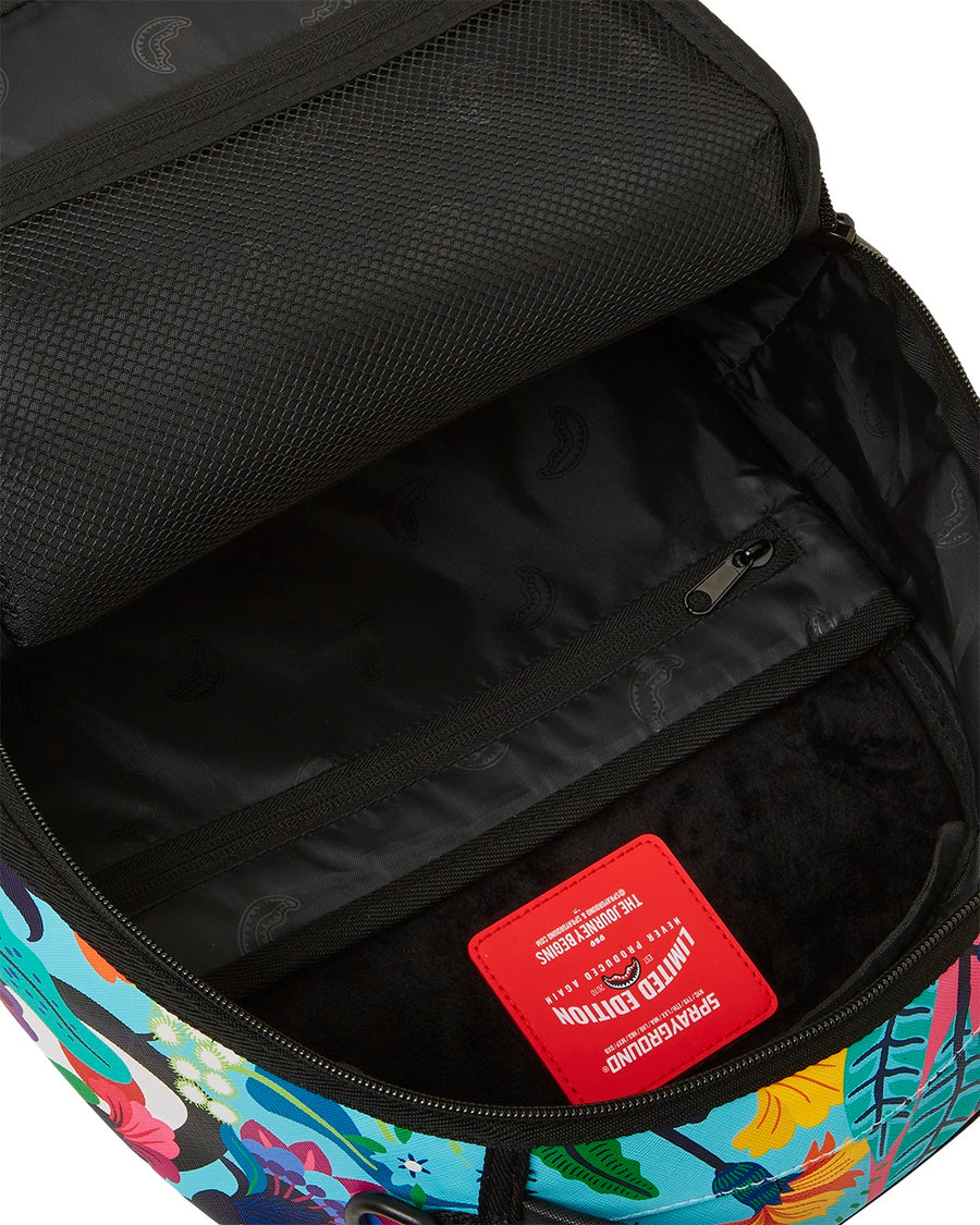 Sprayground Backpack SANCTUARY SPLIT 2.0 DLX BACKPACK Black
