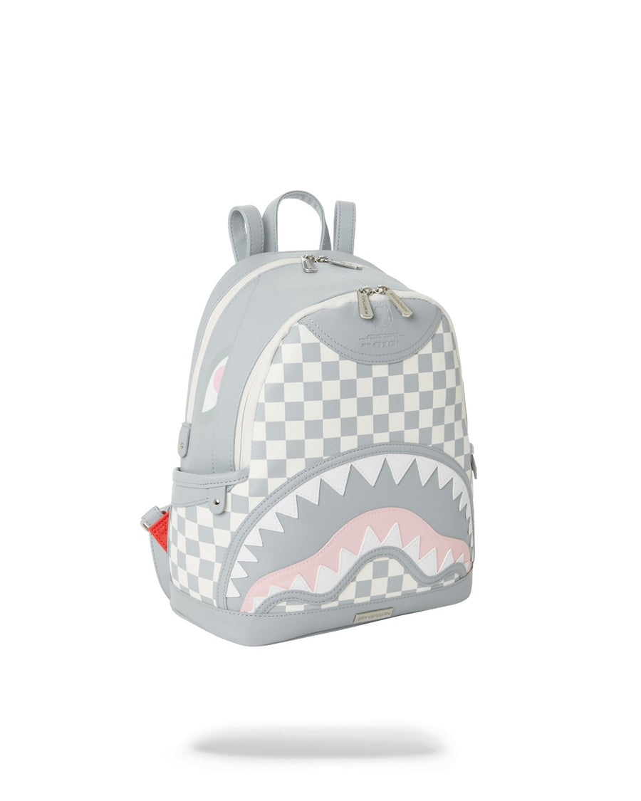 bape backpack pink and white