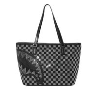 Trinity Checkered Tote Bag